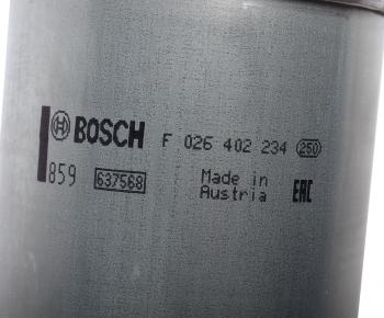 3 099 р. Фильтр топливный RENAULT Laguna (07-) BOSCH BOSCH f026402234 BOSCH f026402234  с доставкой в г. Майкоп. Увеличить фотографию 4