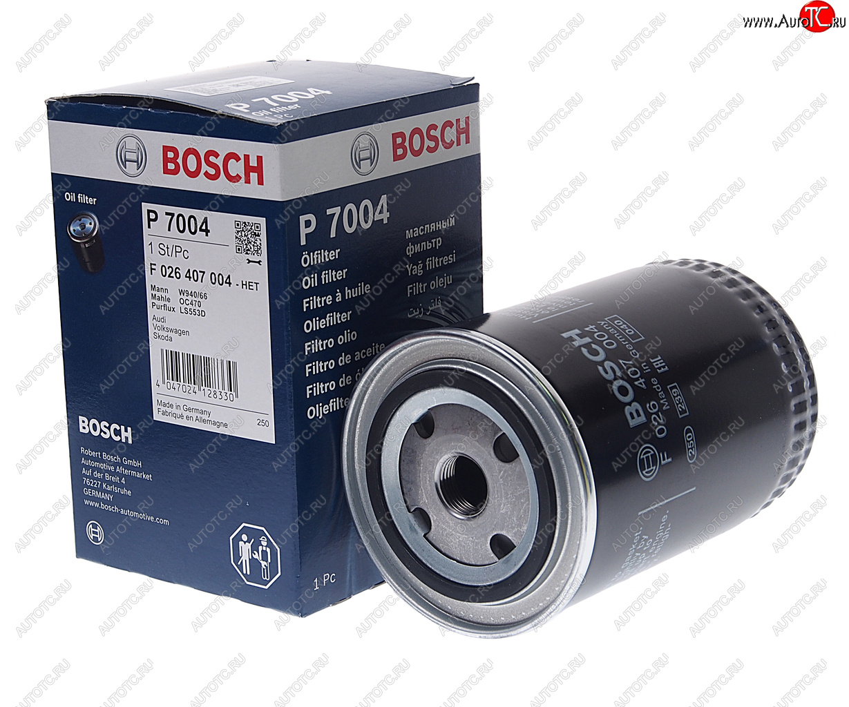 1 069 р. Фильтр масляный VW Passat AUDI A4 (99-05) SKODA Superb (02-08) BOSCH BOSCH f026407004  с доставкой в г. Майкоп