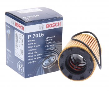 769 р. Фильтр масляный CHEVROLET Captiva (12-) (2.4) BOSCH BOSCH f026407016  с доставкой в г. Майкоп. Увеличить фотографию 2