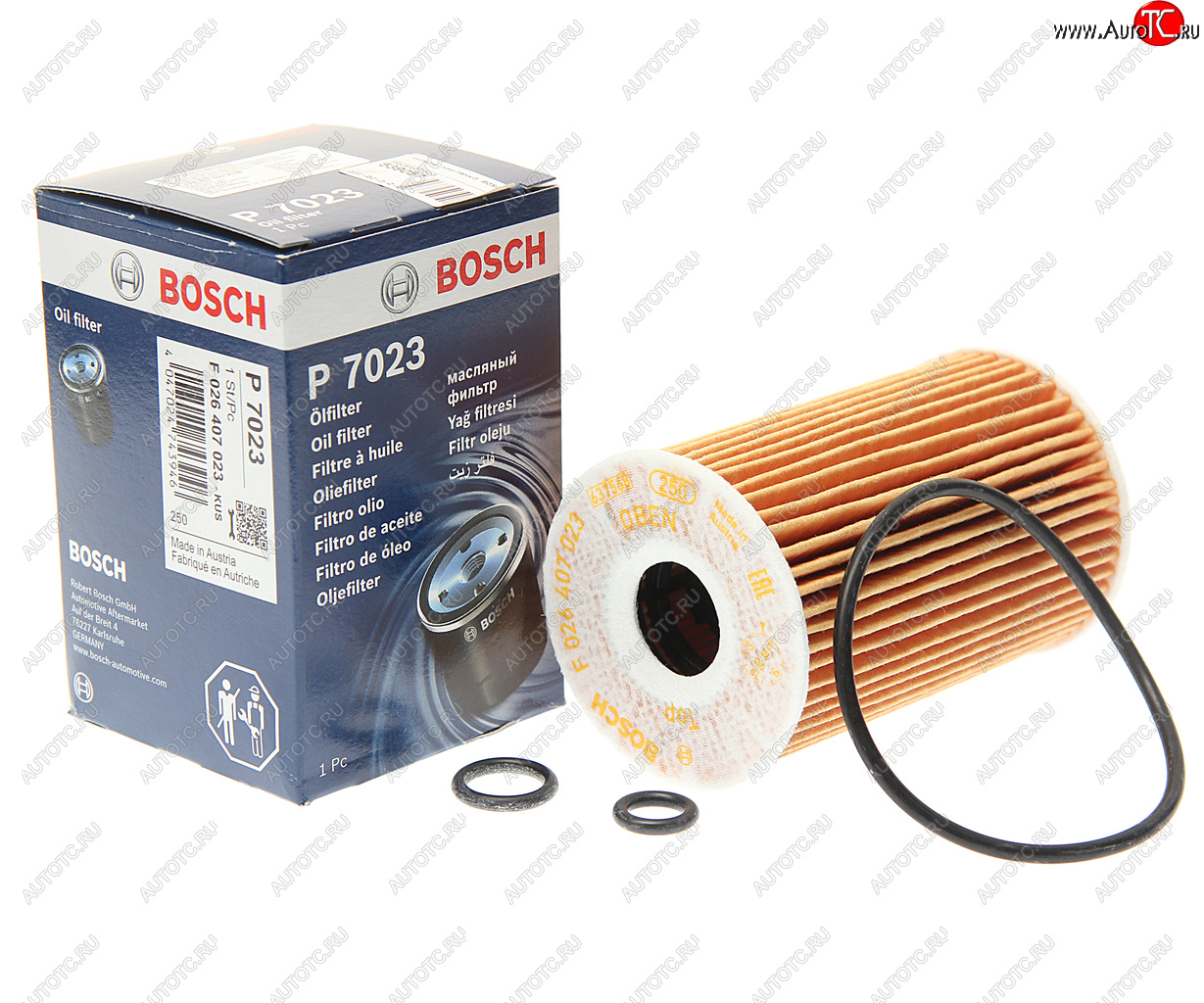 399 р. Фильтр масляный VW Golf 5,Tiguan,Passat AUDI A3 BOSCH BOSCH f026407023 BOSCH f026407023  с доставкой в г. Майкоп