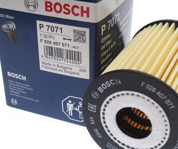 999 р. Фильтр масляный CHEVROLET Captiva (07-08),Epica (07-08),Lacetti (03-08) BOSCH BOSCH f026407071  с доставкой в г. Майкоп. Увеличить фотографию 2