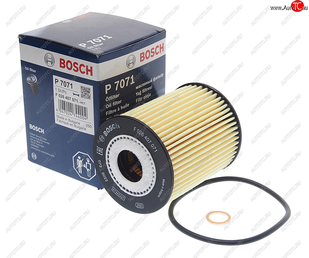 999 р. Фильтр масляный CHEVROLET Captiva (07-08),Epica (07-08),Lacetti (03-08) BOSCH BOSCH f026407071  с доставкой в г. Майкоп