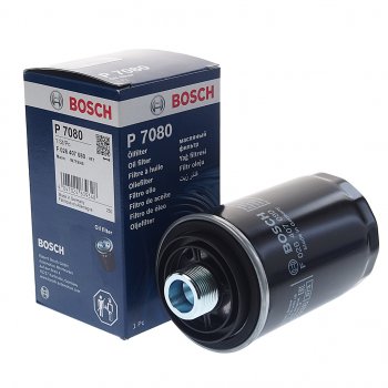 1 179 р. Фильтр масляный VW AUDI (04-) (1.82.0) (TSITFSI) BOSCH BOSCH f026407080  с доставкой в г. Майкоп. Увеличить фотографию 1