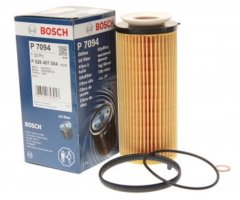 1 429 р. Фильтр масляный BMW 3 (E90),5 (F10),7 (F01),X5 (E70),X6 (E71) BOSCH BOSCH f026407094 BOSCH f026407094  с доставкой в г. Майкоп. Увеличить фотографию 1