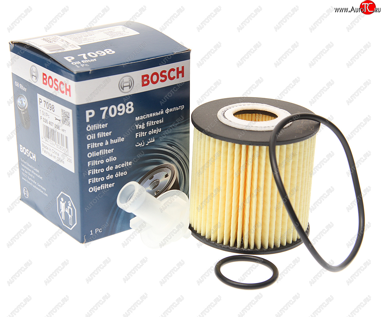 529 р. Фильтр масляный TOYOTA Camry (06-) (2.53.5) BOSCH BOSCH f026407098  с доставкой в г. Майкоп