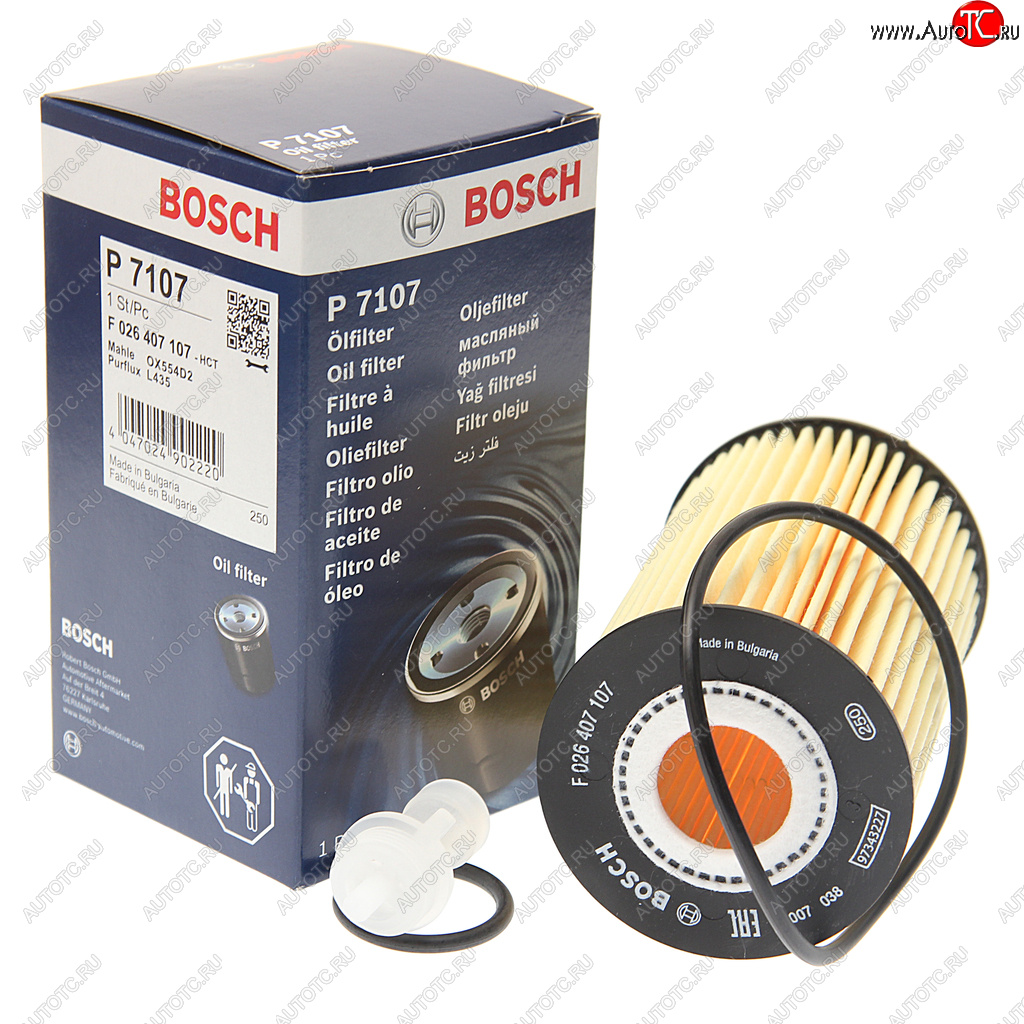1 089 р. Фильтр масляный TOYOTA Land Cruiser 200 (4.5D4.6) LEXUS LX570 BOSCH BOSCH f026407107  с доставкой в г. Майкоп