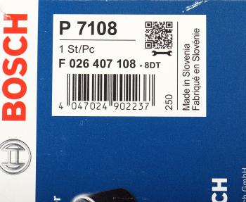 1 199 р. Фильтр масляный OPEL Combo D (12-) (1.62.0) BOSCH BOSCH f026407108  с доставкой в г. Майкоп. Увеличить фотографию 5