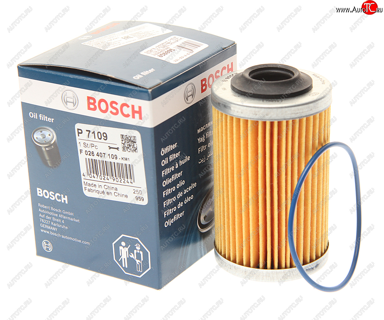 789 р. Фильтр масляный CHEVROLET Trailblazer (13-) (3.6) OPEL Insignia (08-) SAAB 9-3 (05-11) BOSCH BOSCH f026407109  с доставкой в г. Майкоп