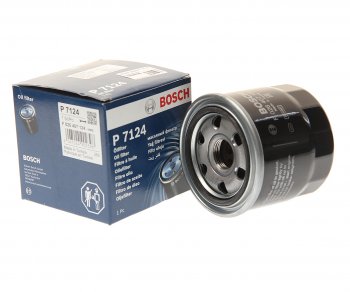 599 р. Фильтр масляный HYUNDAIKIA BOSCH BOSCH f026407124  с доставкой в г. Майкоп. Увеличить фотографию 1