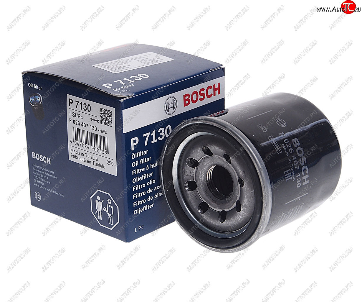549 р. Фильтр масляный CHEVROLET Aveo (08-) BOSCH BOSCH f026407130 BOSCH f026407130  с доставкой в г. Майкоп