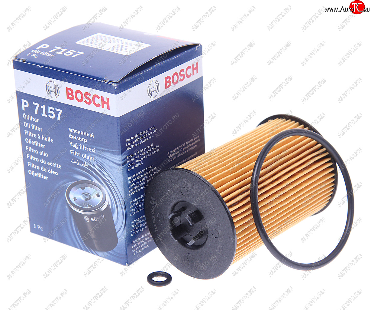 669 р. Фильтр масляный VW Golf,Passat (13-) AUDI (13-) BOSCH BOSCH f026407157  с доставкой в г. Майкоп