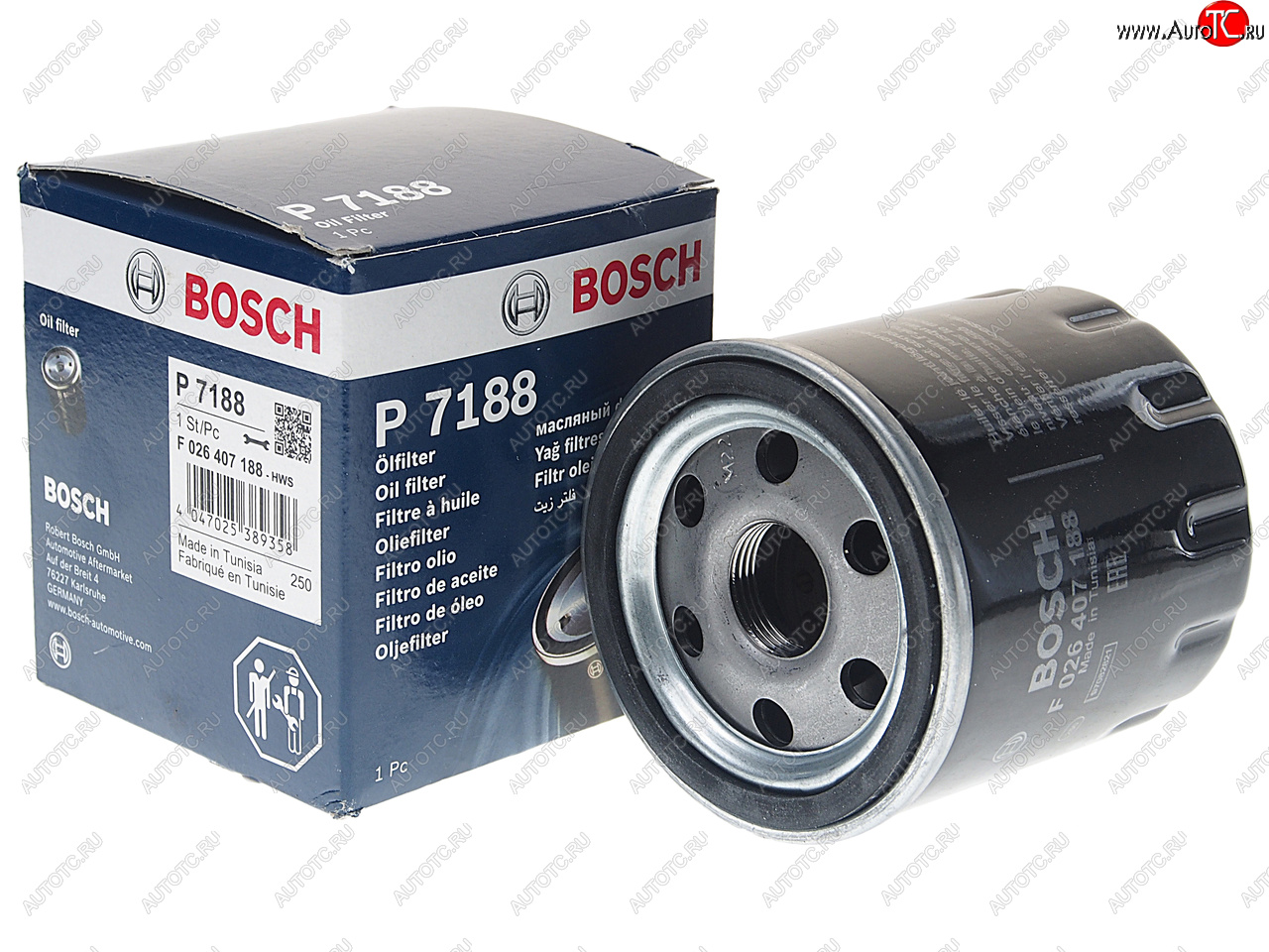 819 р. Фильтр масляный FORD Mondeo,Transit BOSCH BOSCH f026407188  с доставкой в г. Майкоп