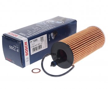 1 639 р. Фильтр масляный BMW 2 (F22),5 (F10,F18),X3 (F25),X4 (F26) BOSCH BOSCH f026407205  с доставкой в г. Майкоп. Увеличить фотографию 1