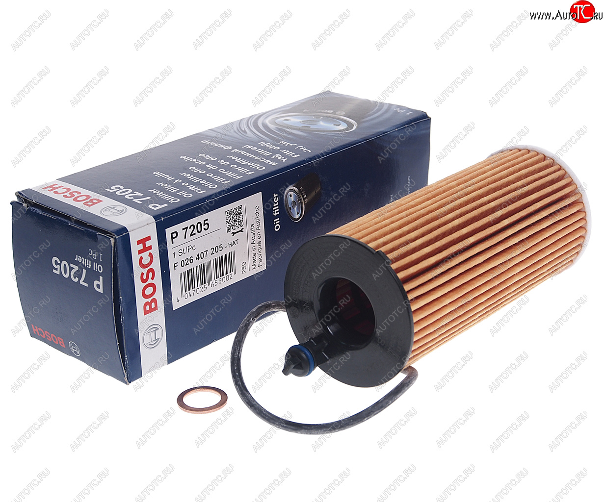 1 639 р. Фильтр масляный BMW 2 (F22),5 (F10,F18),X3 (F25),X4 (F26) BOSCH BOSCH f026407205  с доставкой в г. Майкоп