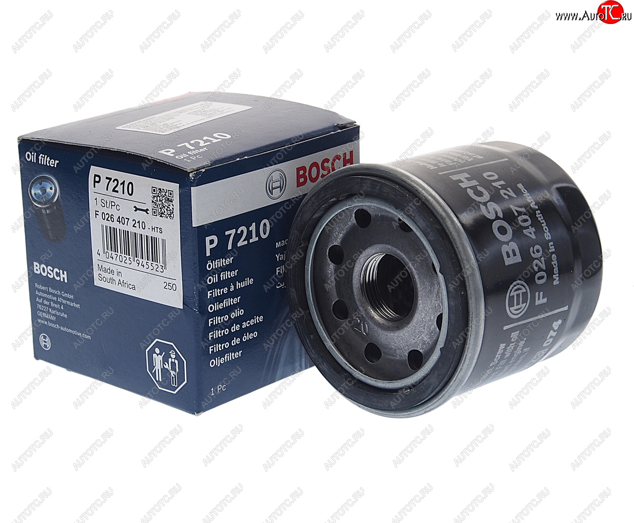 499 р. Фильтр масляный MAZDA NISSAN SUBARU BOSCH BOSCH f026407210  с доставкой в г. Майкоп