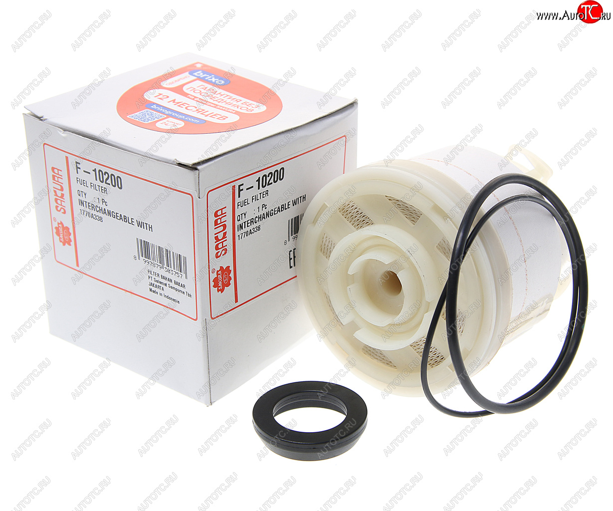 1 269 р. Фильтр топливный FORD Ranger (11-) MITSUBISHI Pajero Sport (16-) SAKURA SAKURA f10200  с доставкой в г. Майкоп