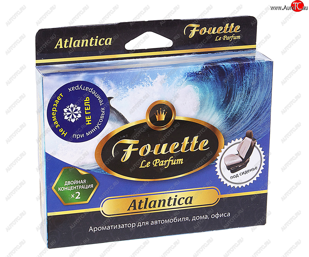 219 р. Ароматизатор под сиденье пенный (атлантика) 200г FOUETTE FOUETTE f-13  с доставкой в г. Майкоп