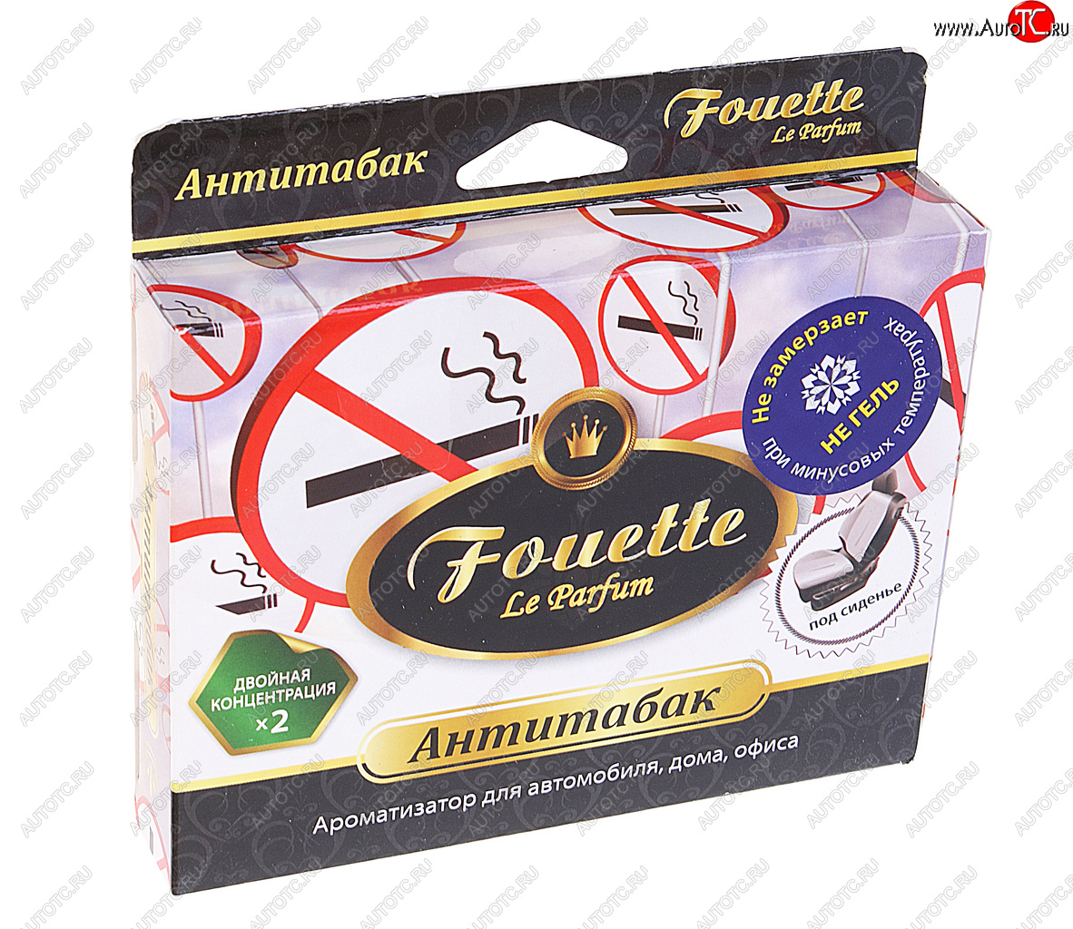 219 р. Ароматизатор под сиденье пенный (антитабак) 200г FOUETTE FOUETTE f-22  с доставкой в г. Майкоп