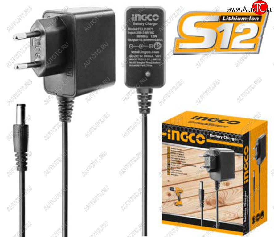 379 р. Устройство зарядное для электроинструмента 12.0В 1.5Ач INGCO INGCO fcli12071  с доставкой в г. Майкоп