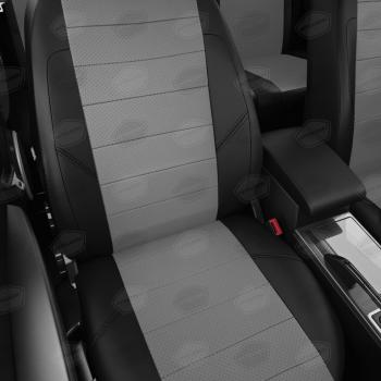 6 999 р. Авточехлы FORD Transit (15-) 3-х местный экокожа спинка целая черно-серые AVTOLIDER AVTOLIDER fd13-1003-ec02   с доставкой в г. Майкоп. Увеличить фотографию 4