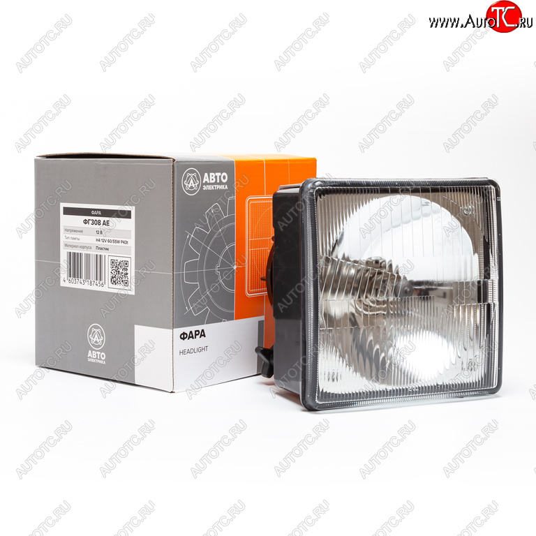 1 289 р. Фара МТЗ передняя квадратная 12V AVTOELECTRICA AVTOELECTRICA фг308 ае  с доставкой в г. Майкоп