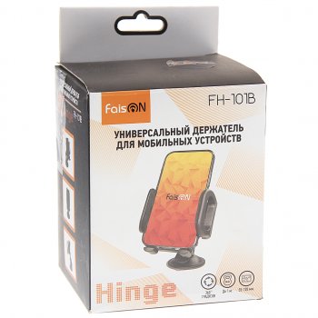 499 р. Держатель телефона универсальный FAISON FAISON fh-101b hinge black  с доставкой в г. Майкоп. Увеличить фотографию 3