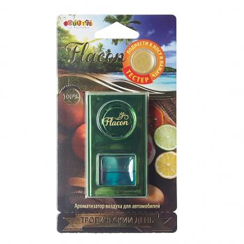 369 р. Ароматизатор на дефлектор мембранный (тропический день) Flacon FOUETTE FOUETTE fl-02  с доставкой в г. Майкоп. Увеличить фотографию 1