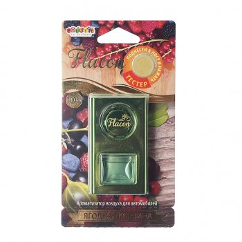379 р. Ароматизатор на дефлектор мембранный (ягодная корзина) Flacon FOUETTE FOUETTE fl-06  с доставкой в г. Майкоп. Увеличить фотографию 1