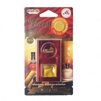 379 р. Ароматизатор на дефлектор мембранный (golden one) Flacon FOUETTE FOUETTE fl-14  с доставкой в г. Майкоп. Увеличить фотографию 1