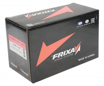 1 129 р. Колодки тормозные задние (4шт.) FRIXA KIA Picanto 2 TA хэтчбэк 5 дв. дорестайлинг (2011-2015)  с доставкой в г. Майкоп. Увеличить фотографию 3