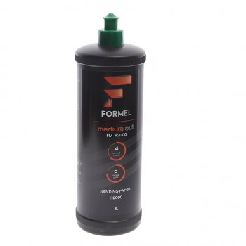 2 899 р. Полироль кузова абразивная Medium Cut Р2000 1л FORMEL FORMEL fm-p2000  с доставкой в г. Майкоп. Увеличить фотографию 1