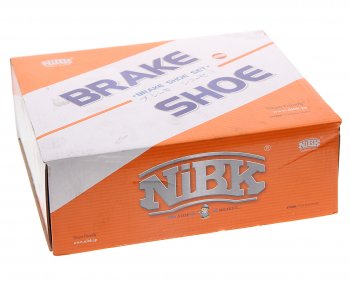 2 499 р. Колодки тормозные задние барабанные (4шт.) NIBK Nissan Almera Classic седан B10 (2006-2013)  с доставкой в г. Майкоп. Увеличить фотографию 3
