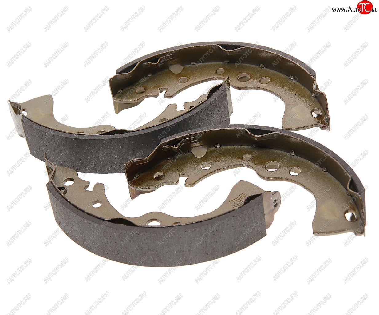2 499 р. Колодки тормозные задние барабанные (4шт.) NIBK Nissan Almera Classic седан B10 (2006-2013)  с доставкой в г. Майкоп