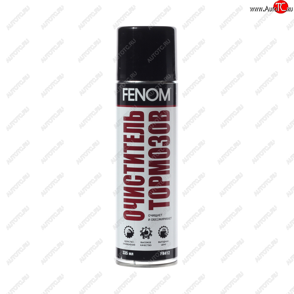 379 р. Очиститель тормозов 335мл FENOM FENOM fn412  с доставкой в г. Майкоп