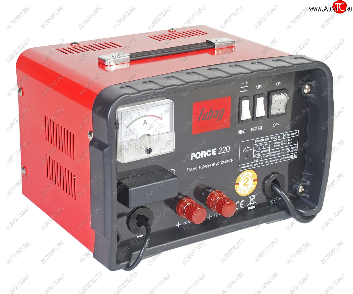 13 999 р. Устройство пуско-зарядное 12-24V40-700Ач180А FUBAG FUBAG force 220  с доставкой в г. Майкоп