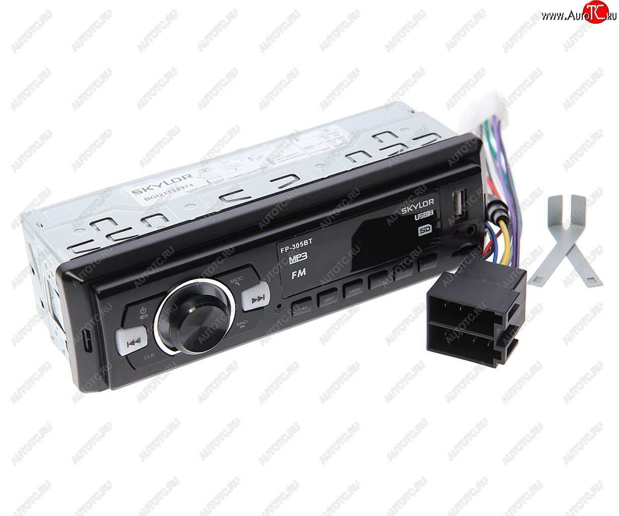 1 549 р. Магнитола автомобильная 1DIN SKYLOR SKYLOR fp-305bt SKYLOR fp-305bt  с доставкой в г. Майкоп