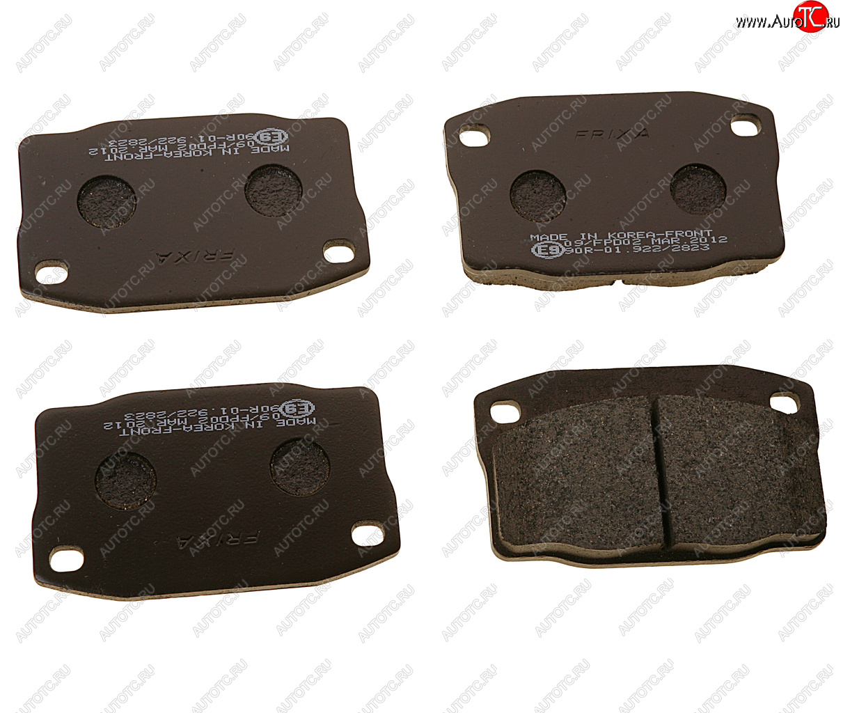 479 р. Колодки тормозные DAEWOO Nexia OPEL Kadett,Omega A,Vectra A передние (шпильки) (4шт.) FRIXA HANKOOK FRIXA fpd02  с доставкой в г. Майкоп