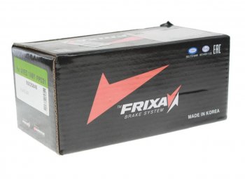 899 р. Колодки тормозные передние с АБС (4шт.) HANKOOK FRIXA Chevrolet Aveo T300 седан (2011-2015)  с доставкой в г. Майкоп. Увеличить фотографию 2