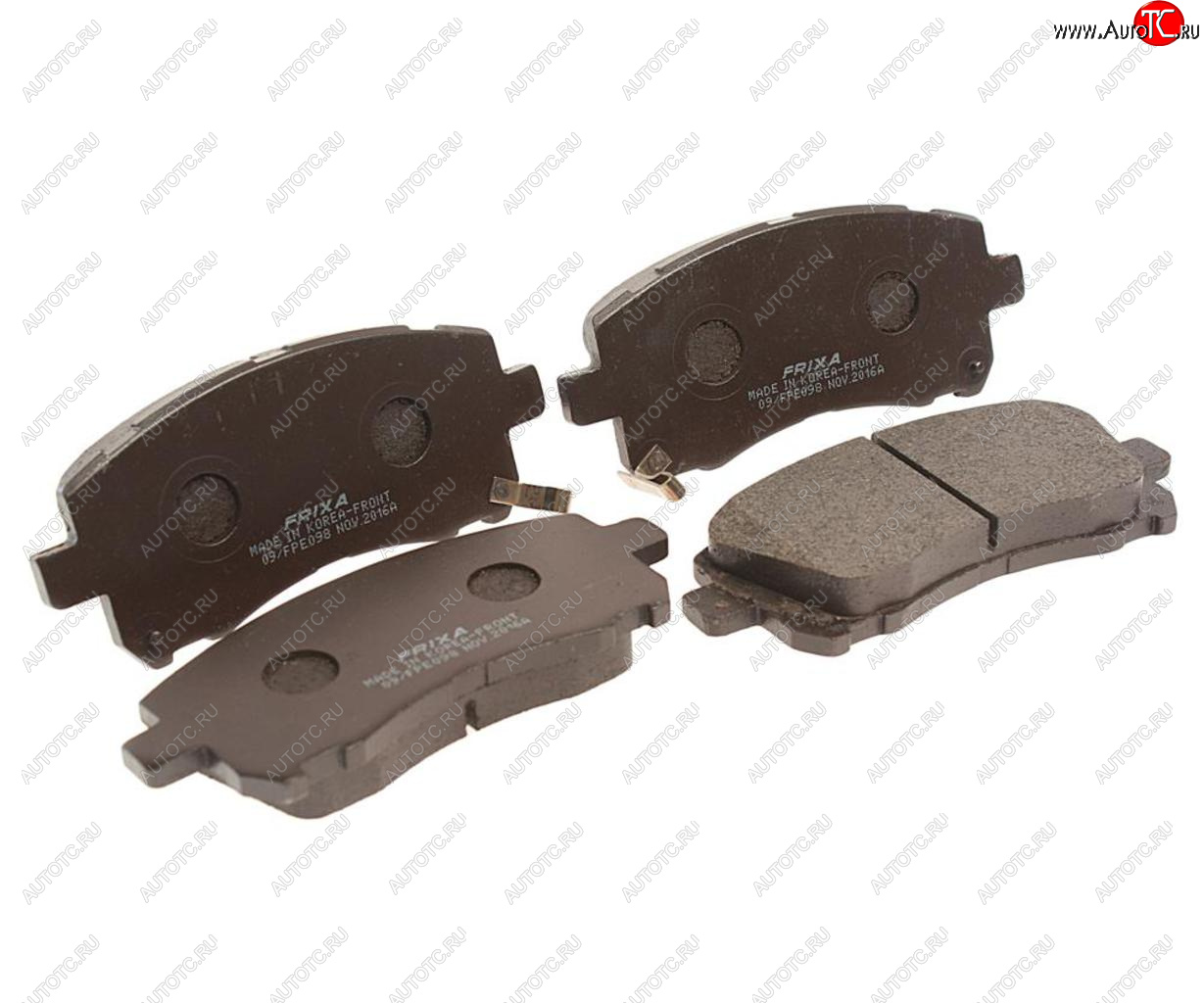 1 059 р. Колодки тормозные передние (4шт.) HANKOOK FRIXA Subaru Forester SF рестайлинг (2000-2002)  с доставкой в г. Майкоп