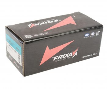 1 059 р. Колодки тормозные передние (4шт.) HANKOOK FRIXA Mazda 3/Axela BP седан (2019-2025)  с доставкой в г. Майкоп. Увеличить фотографию 2
