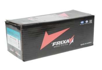 1 089 р. Колодки тормозные передние (4шт.) HANKOOK FRIXA Hyundai Santa Fe SM (2000-2012)  с доставкой в г. Майкоп. Увеличить фотографию 2