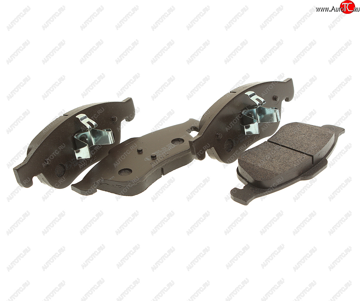 2 589 р. Колодки тормозные передние ESP (4шт.) HANKOOK FRIXA Renault Megane купе 3 дв. дорестайлинг (2008-2012)  с доставкой в г. Майкоп