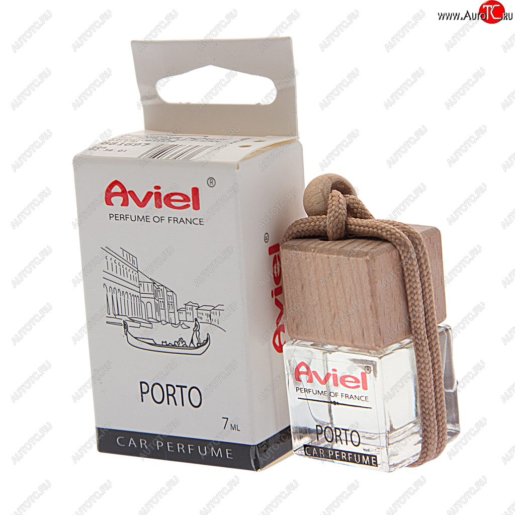 429 р. Ароматизатор подвесной жидкостный (Porto) 7мл Perfume of France AVIEL AVIEL frporto031570  с доставкой в г. Майкоп