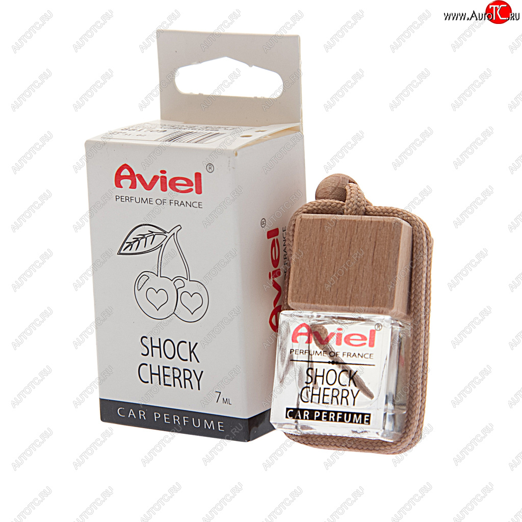 419 р. Ароматизатор подвесной жидкостный (Shock cherry) 7мл Perfume of France AVIEL AVIEL frshockсherry031686  с доставкой в г. Майкоп
