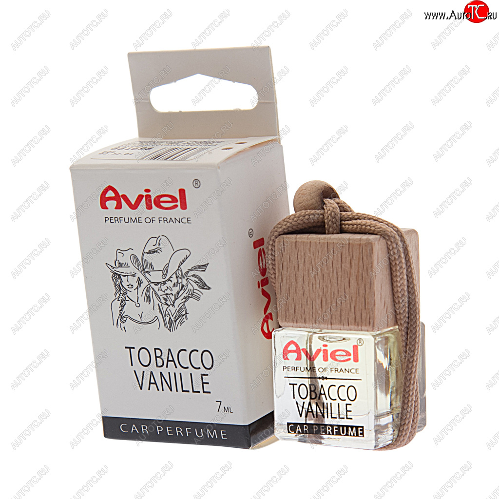 419 р. Ароматизатор подвесной жидкостный (Tobacco vanille) 7мл Perfume of France AVIEL AVIEL frtabaccovanille031563  с доставкой в г. Майкоп