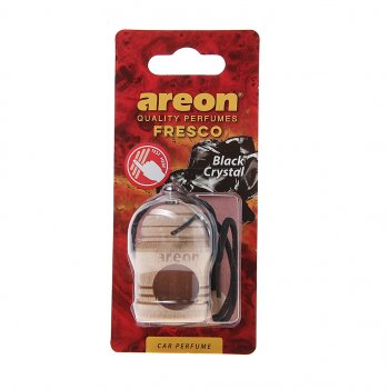 249 р. Ароматизатор подвесной жидкостный (черный кристалл) Fresco AREON AREON frtn17  с доставкой в г. Майкоп. Увеличить фотографию 1