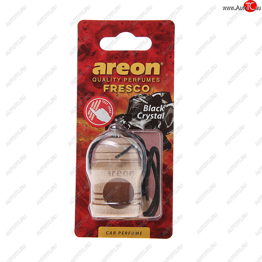 249 р. Ароматизатор подвесной жидкостный (черный кристалл) Fresco AREON AREON frtn17  с доставкой в г. Майкоп