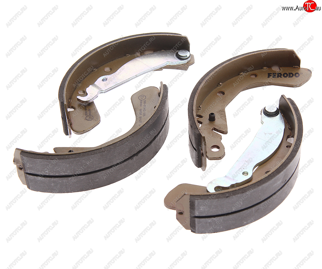 2 599 р. Колодки тормозные OPEL Astra G,Corsa C задние барабанные (4шт.) FERODO FERODO fsb335  с доставкой в г. Майкоп