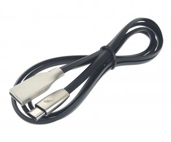 193 р. Кабель USB Type C 1м FAISON FAISON fs-k-1044 even black  с доставкой в г. Майкоп. Увеличить фотографию 1