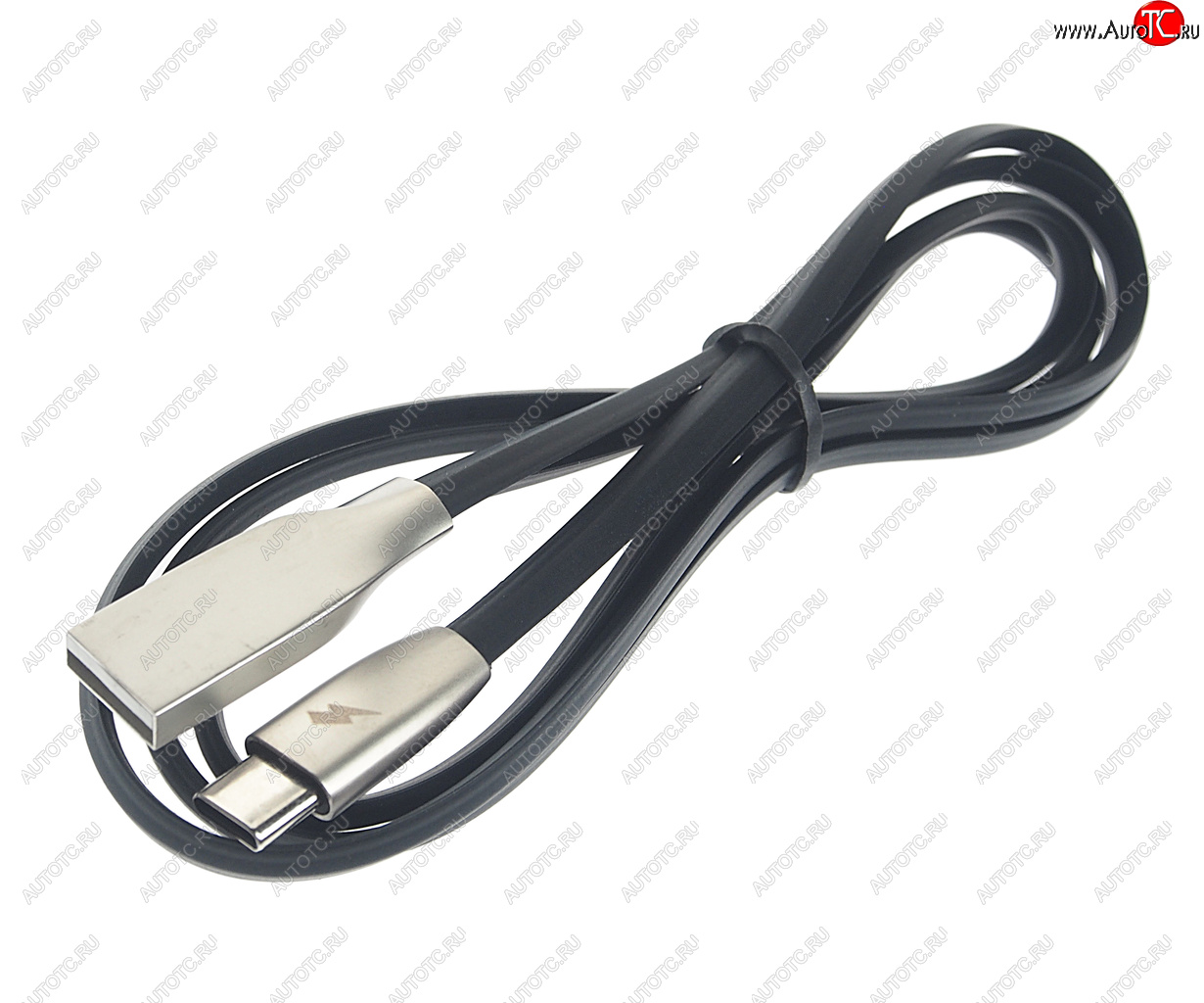 193 р. Кабель USB Type C 1м FAISON FAISON fs-k-1044 even black  с доставкой в г. Майкоп